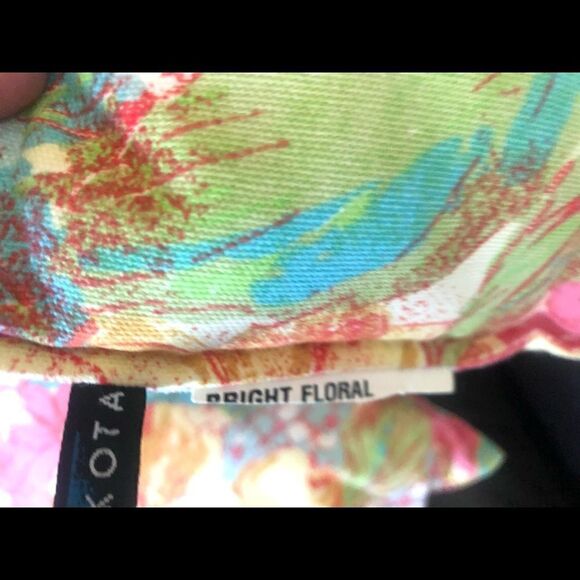 Dakota Bright Floral Decorative Throw Pillows - Picture 3 of 4